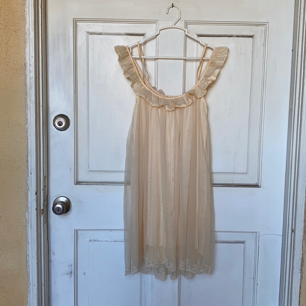 Free People Off-The-Shoulder Night Gown
